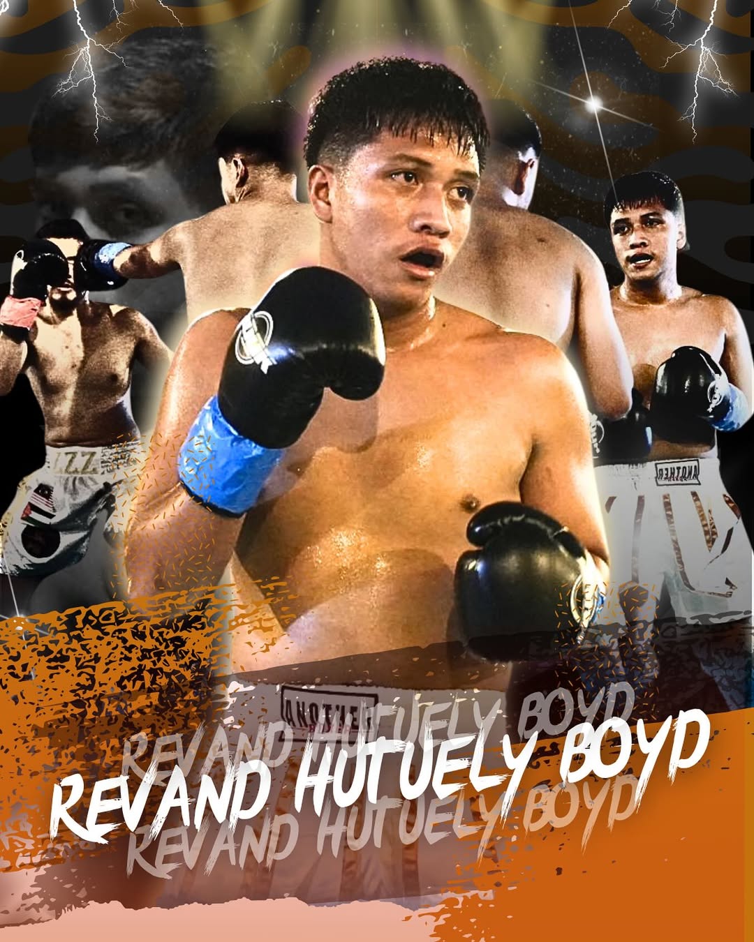 Boxer Profile Poster Design