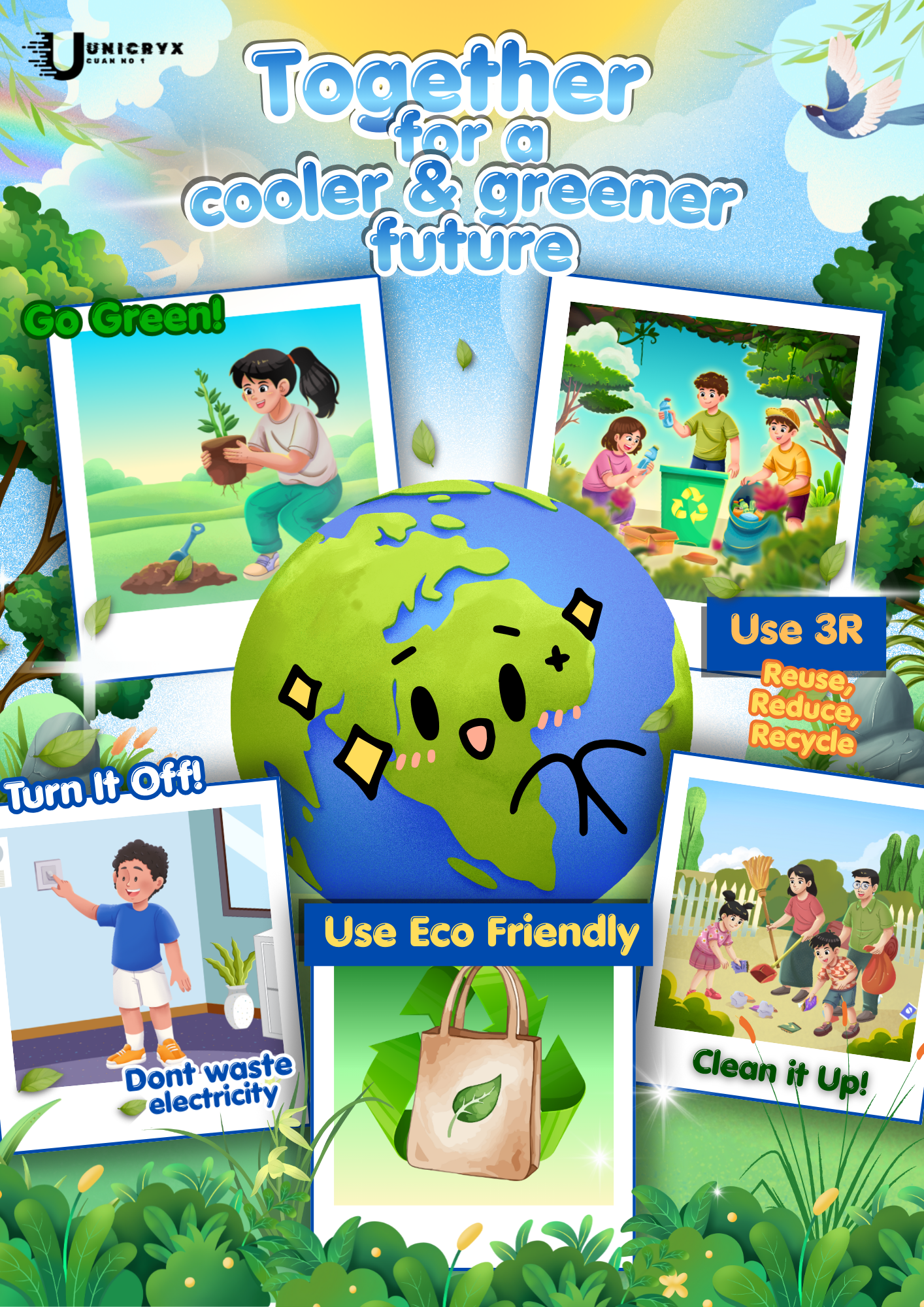 Save The Earth Poster Design