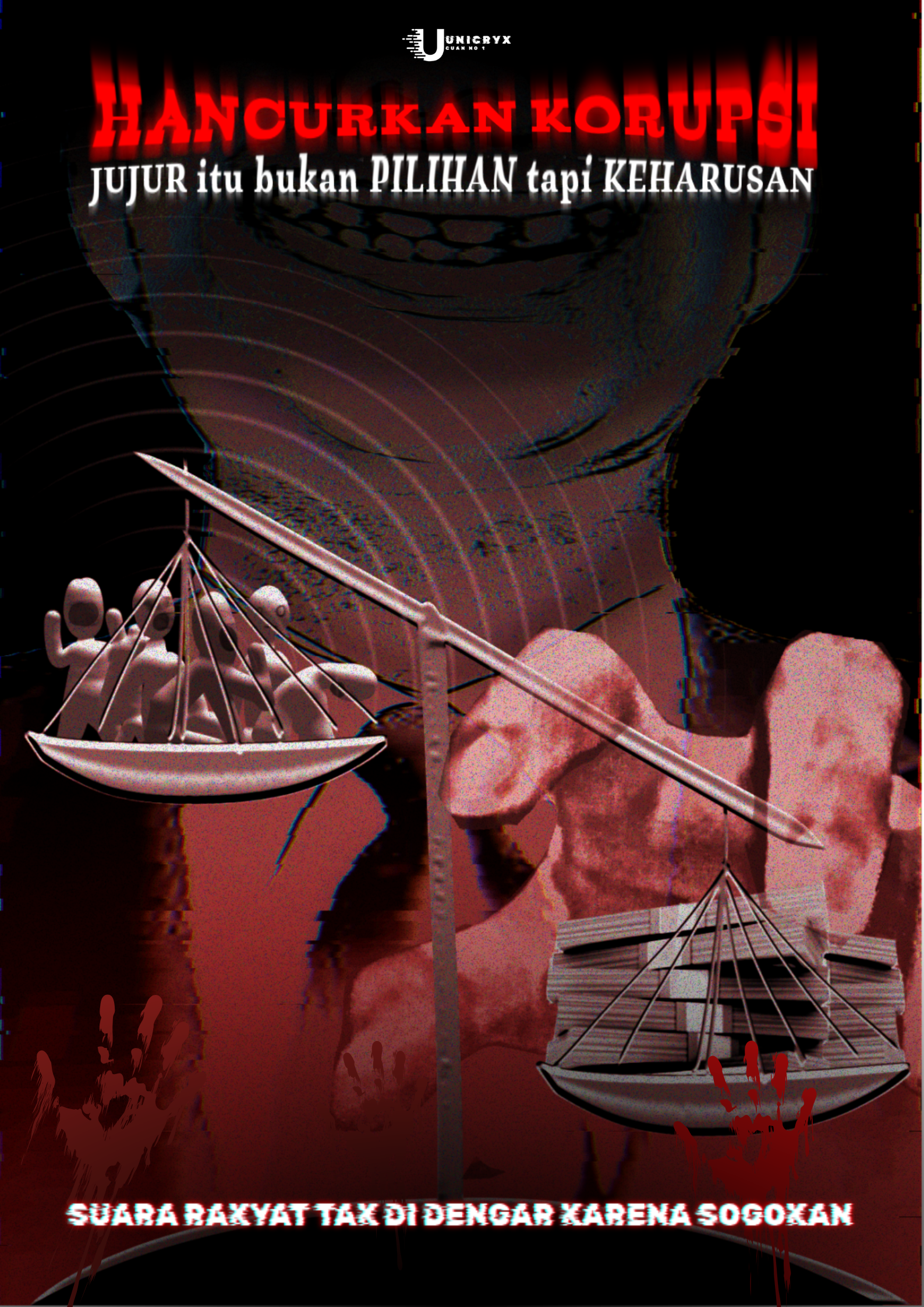 Stop Corruption Poster Design